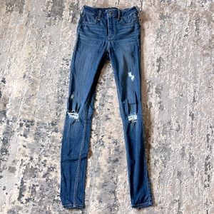 Hollister Women’s Size 0 Long High Rise Jean Leggings